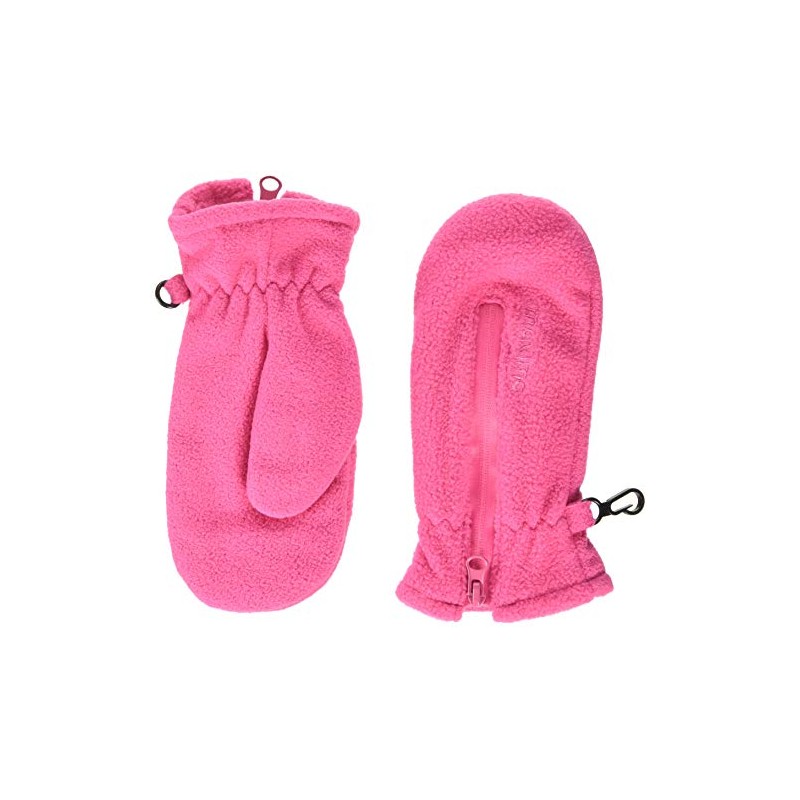 maximo Girls Fleece Mitts Winter Gloves Fuchsia 1, fuchsia