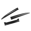 3PCS Car Universal Spoiler Thermal Stability Strong Grip Lightweight Rear