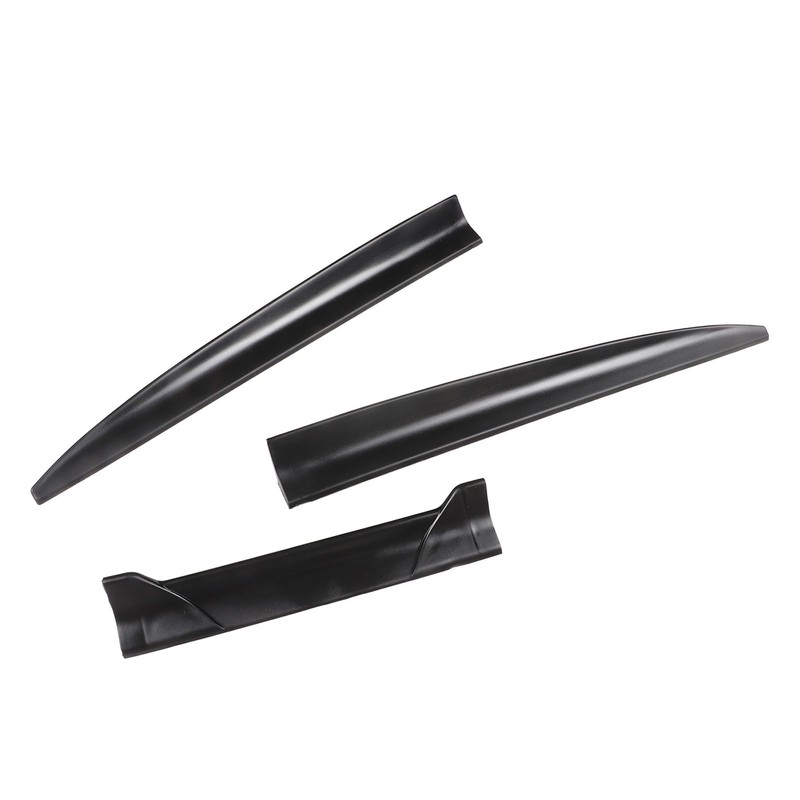 3PCS Car Universal Spoiler Thermal Stability Strong Grip Lightweight Rear