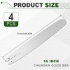Blulu 4 Pack 16 Inch Chainsaw Guide Bar Replacement Compatible