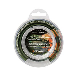 Prologic Mimicry Green Helo Leader 100 m Green - Leader Line for Carp Fishing, Leader Material for Carp Rigs, Carp Line, Diameter / Load Capacity: 0.60 mm / 44 lbs / 21.3 kg Load Capacity