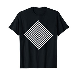 Abstract Sign Geometric Triangle Shapes T-Shirt