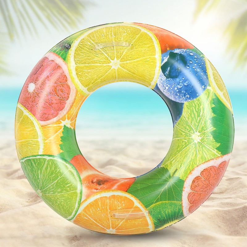 Fruits Inflatable Kids Swimming Ring Baby Pool Float Circle Swimming