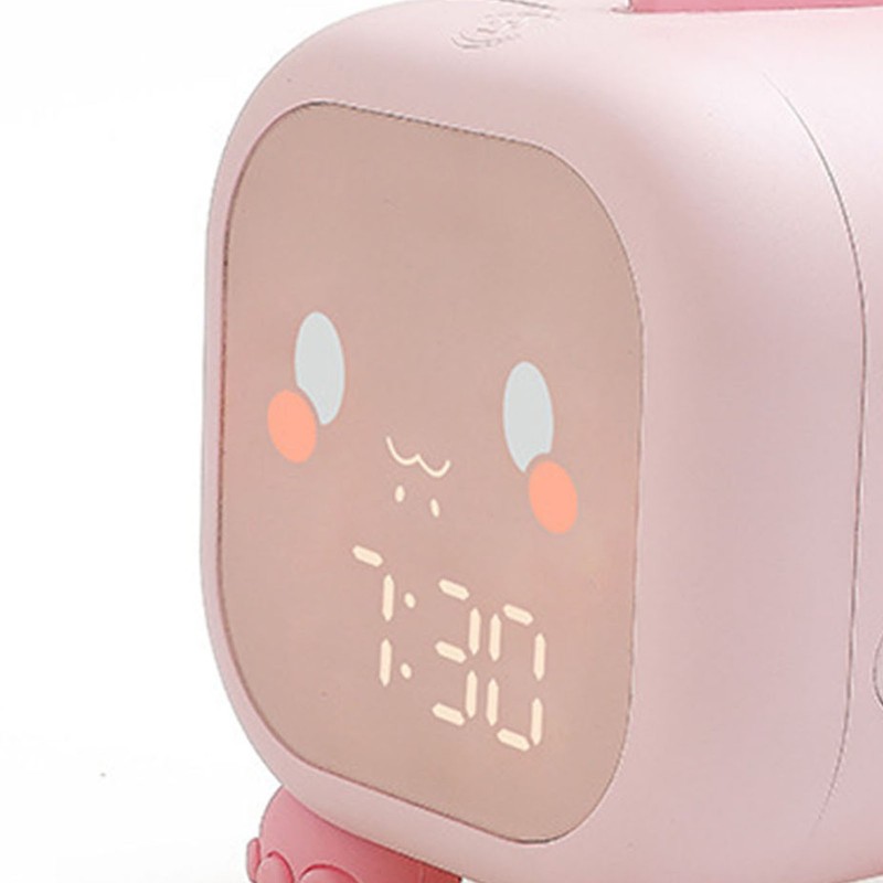 Digital Clock Intelligent Cute Fun Dragon LED Silicone Cartoon Bedside