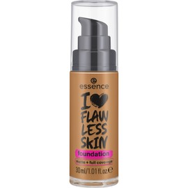 essence cosmetics essence I LOVE FLAWLESS SKIN foundation, Nr. 130, Transparent, langanhaltend, mattierend, sofortiges Ergebnis, matt, vegan, ?lfrei, UVA- und UVB-Filter + SPF 20, ohne Parf1m, 1er Pack (30ml)