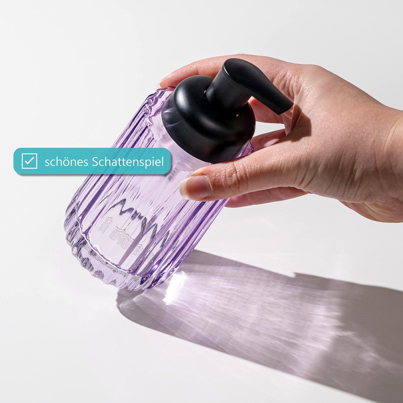 bremermann Soap Dispenser, Foam Soap Dispenser, Soap Dispenser (Lavender)