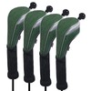Andux 4 Pack Nylon Long Neck Golf Hybrid Club Head