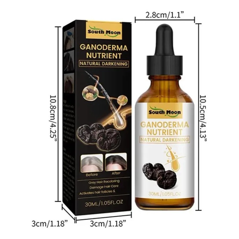 Suero Tratamiento De Las Canas, Unisex, Color Natural