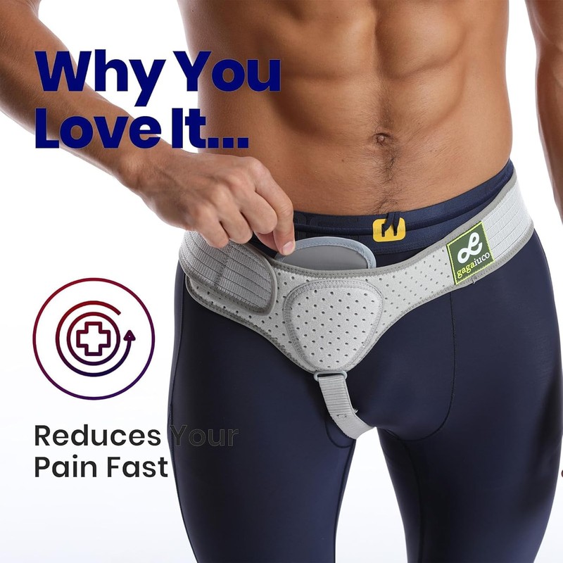 gagaiuco Inguinal Hernia Belt I For right or left side