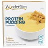 WonderSlim Protein Pudding, Toffee Cream, 90 Calories, 12g Protein (7ct)