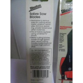 Disston 2 Disston Saber Jig Saw Blade 5422 M Wood Cutting 8 TPI NOS Switzerland Swiss