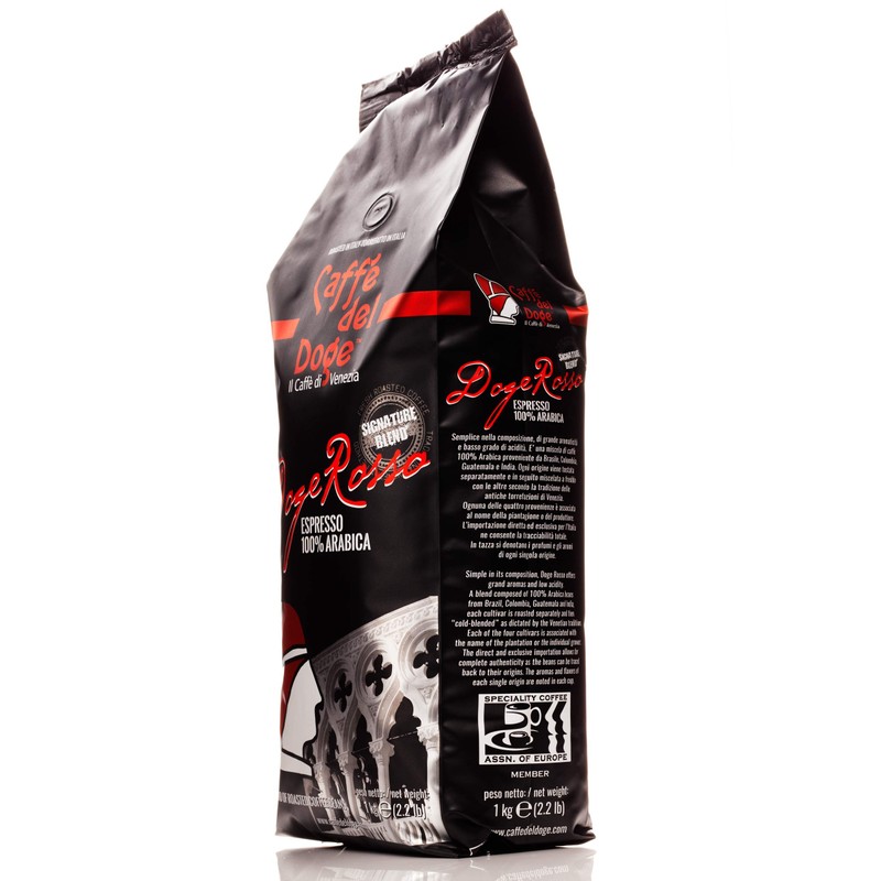1kg Doge Rosso 100% Arabica Coffee Signature Medium Roast Italian