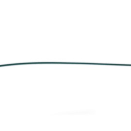 Heat Shrink Tube, Inner Diameter 0.08 inch (2 mm), φ0.1 inch (2 mm), Green (Green), 3.3 ft (1 m) Length, Clean Without Printing; Shrink Tube, Insulated, Waterproof, High Flame Retardant, Shrink Tubing