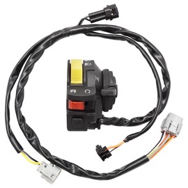 M MATI Left Handlebar Switch Start Stop Kill Headlight for Suzuki LTZ400 QuadSport Z 400 2005-2008 37400-07G22 37400-07G21 37400-07G20