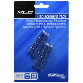 XLC Unisex's BS-X01 Replacement Brake Block, Blue, One Size