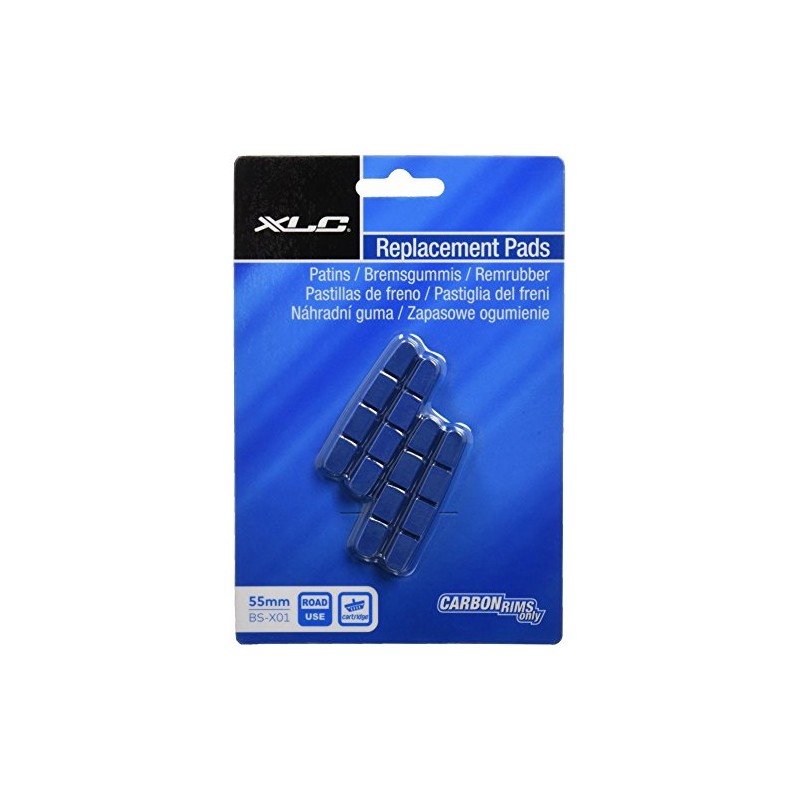 XLC Unisex's BS-X01 Replacement Brake Block, Blue, One Size