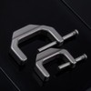 DONGKER Titanium Key Rings, D Shape Keychain, Car Key Holder,