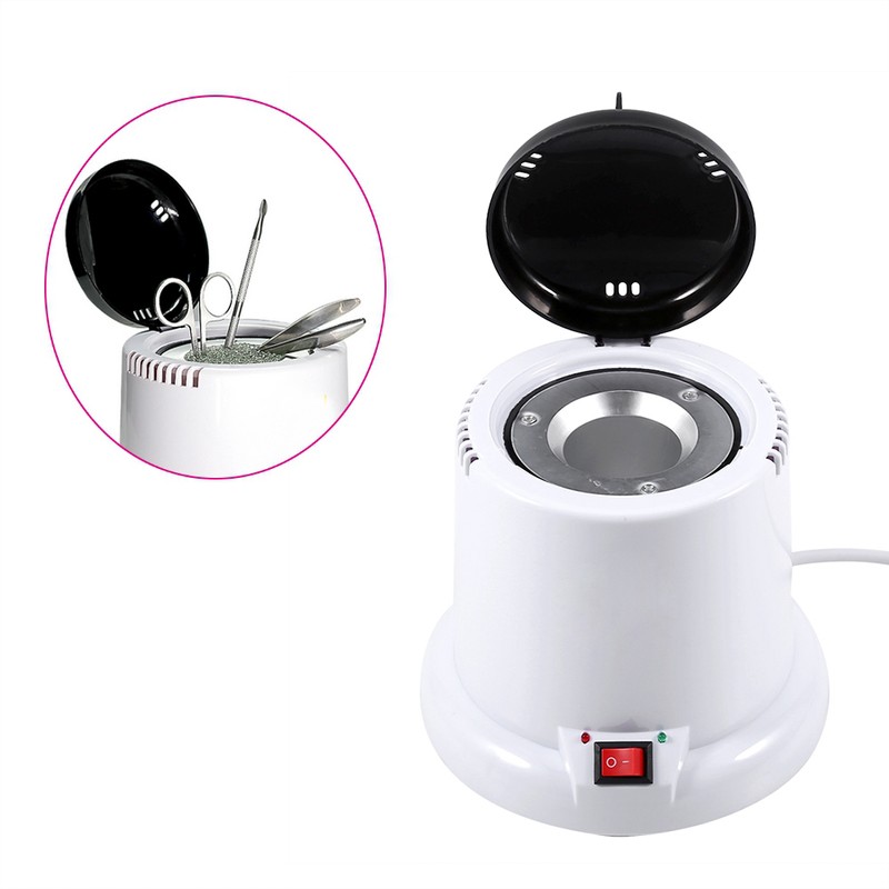 1Pc Professional Nail Art Metal Tool Sterilizer &amp; Disinfection Box