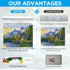 Jethami 2 Pack National Park Paint by Numbers Kit for