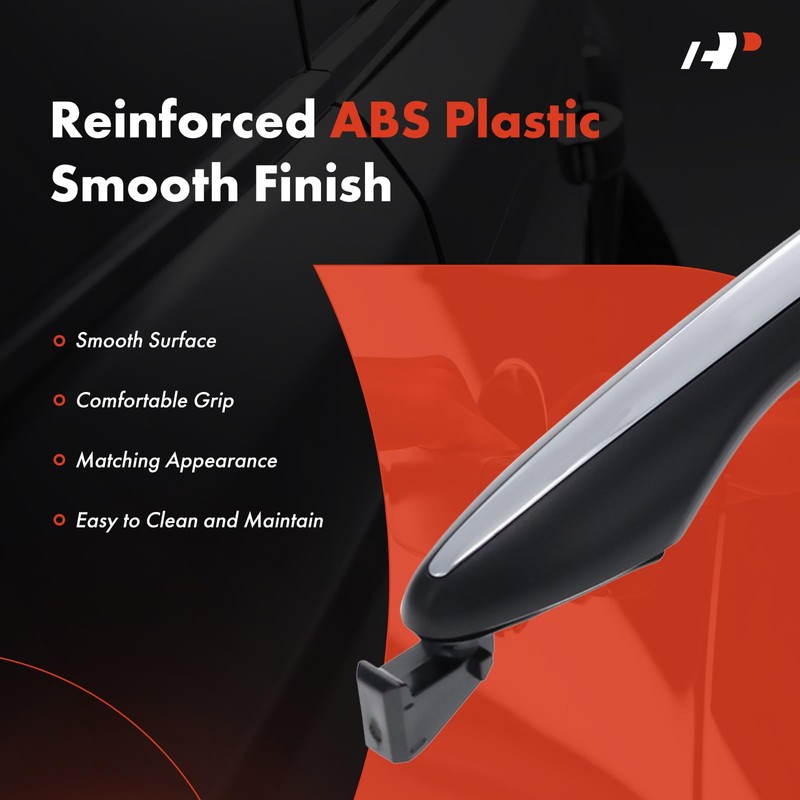 A-Premium Rear Driver or Passenger Side Exterior Door Handle Compatible