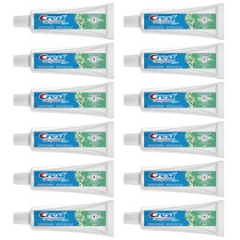 Crest Complete Whitening Scope Minty Toothpaste, Travel Size 0.85 Oz, (24g) - Pack of 12