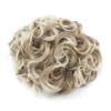 Short Combs Messy Curly Wavy Hair Extensions Bun Piece Up