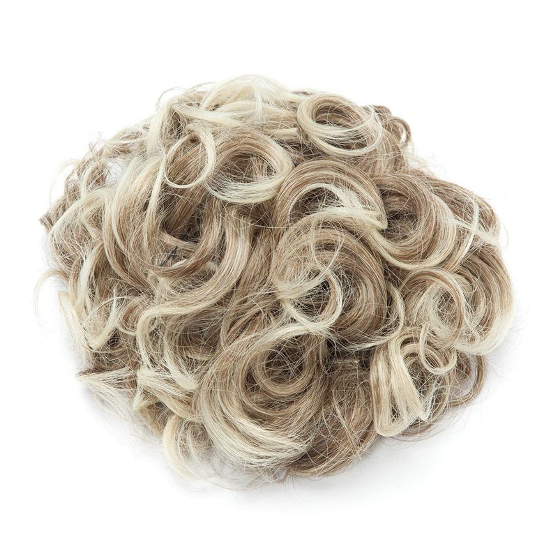 Short Combs Messy Curly Wavy Hair Extensions Bun Piece Up