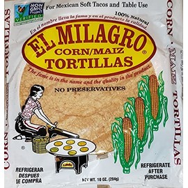 SENTICUM El Milagro Corn Tortillas (24 Packs) Tortillas de Maiz Chicago