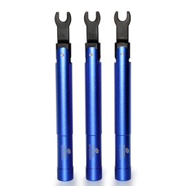 UU TOJOIN SMA Torque Wrench for RF Connector, 8mm Opening, 0.9 Nm Torque, Alloy Steel Material, Blue Color