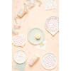 Sugar Paper Disposable Paper Cups, Party Supplies, Gold Dot Design,