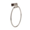 Spectrum Diversified Towel Ring, over the Cabinet Door, Brushed Nickel