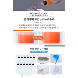 Webirth Dropper Bottle with Stirring Ball (120mL x 12)