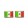 Mexico Flag Cufflinks