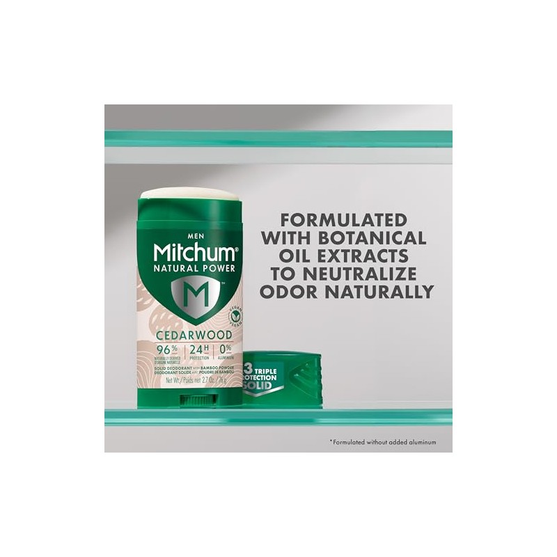Mitchum Natural dry solid men