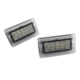 RZG 2x LED Interior Courtesy Footwell Side Step Door Trunk Boot Light White Canbus For 2012+ Model S X 3 Y