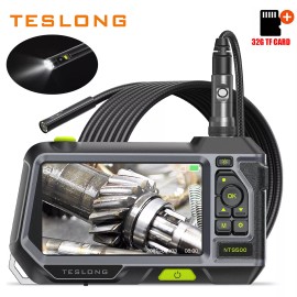 Teslong NTS500 Triple/Dual Lens Endoscope Industrial Borescope Inspection Camera - 5.5MM, 1M/3.3FT, Only TubeDual Lens