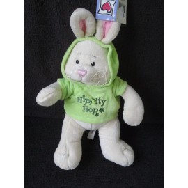Ganz Cream Hoodies Bunny Green Outfit Hippty Hop 12" NEW
