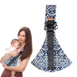 Baby Carrier, Viceda Baby Sling Wrap Newborn, Toddler Hip Carrier with Adjustable Shoulder Strap, Baby Sling for Newborn 6-42 Months, Baby Hip Sling Carrier for Outdoor Use (Blue)