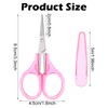10 Piece Small Scissors Set, Mini All-Purpose Scissors, Stainless Steel