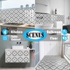 Tile Stickers Wall Decor Bathroom Kitchen Wall Sticker Waterproof PVC