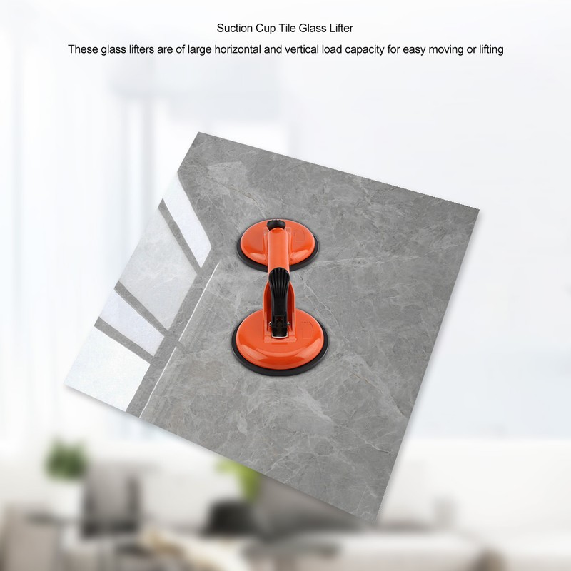 Aluminum Alloy Vacuum Suction Cup Glass Lifter Puller for Moving