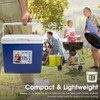 LifeBROS 11/17/19/27 Qt Insulated Portable Cooler Leak-Proof Ice Chest Lunch
