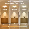 USB C Rechargeable Motion Sensor Ceiling Light 550LM with Remote,