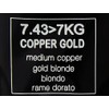 Artego 7.43 Copper Blonde, Gold, Permanent, 150 ml