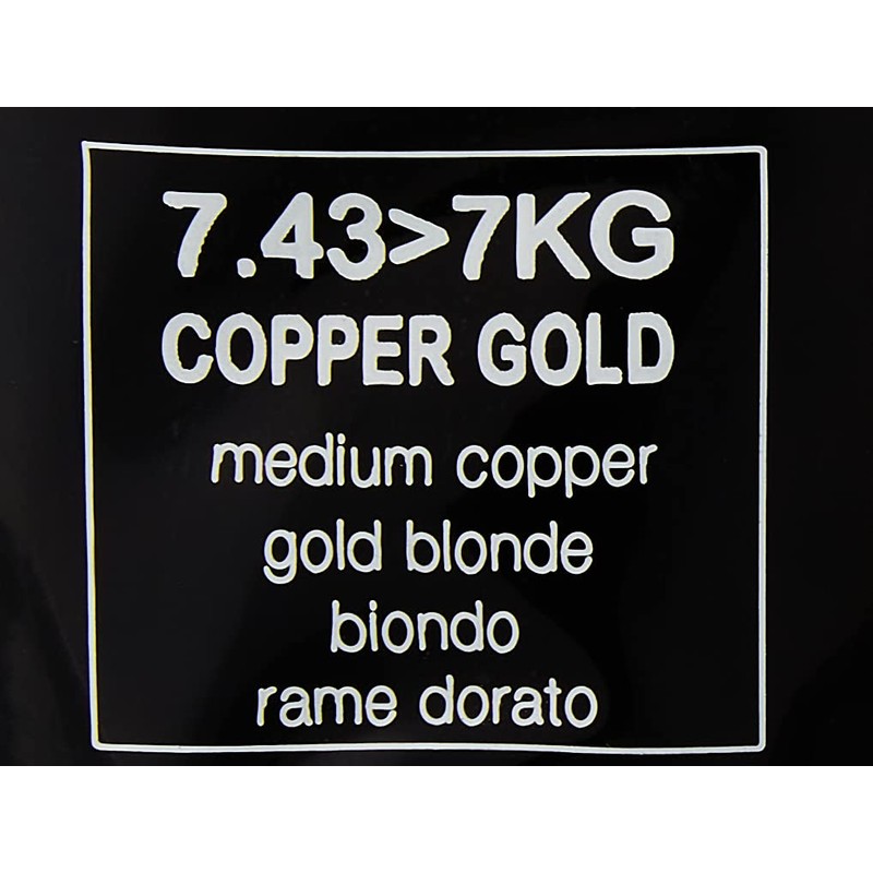 Artego 7.43 Copper Blonde, Gold, Permanent, 150 ml