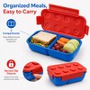 1050 mL 2-Compartment Bento Lunch Box for Food Storage –