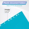 Sosayet A4 Document Folder for Filing - Pack of 20