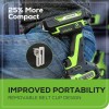 Greenworks 24V Brushless 1/4" Cordless Impact Driver, (2) 2.0Ah Batteries,