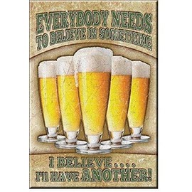 Desperate Enterprises I'll Have Another Beer Refrigerator Magnet, 2" x 3"