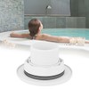 G2in Male Thread Plastic Swimming Pool Drainer Floor Drain Outlet
